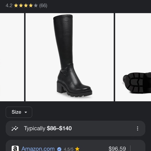 Steve Madden tall boots - Picture 1 of 3
